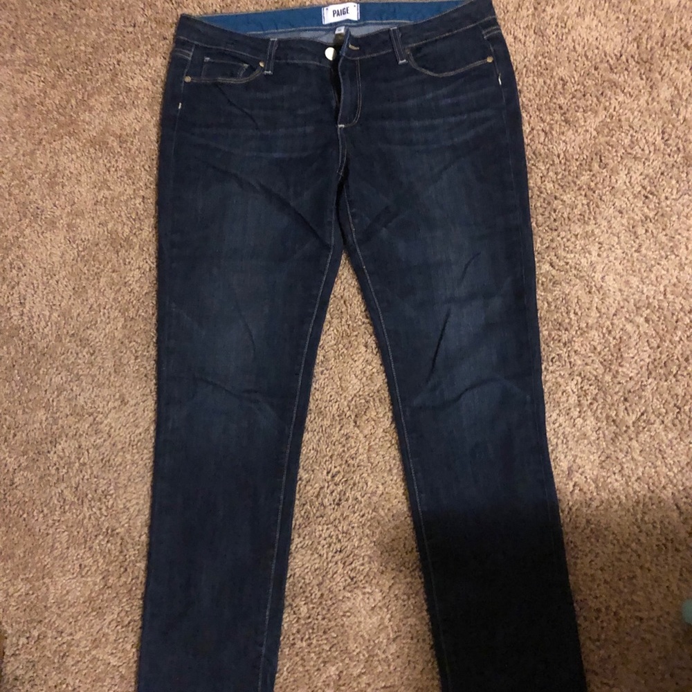 PAIGE SKINNY JEANS SZ 30